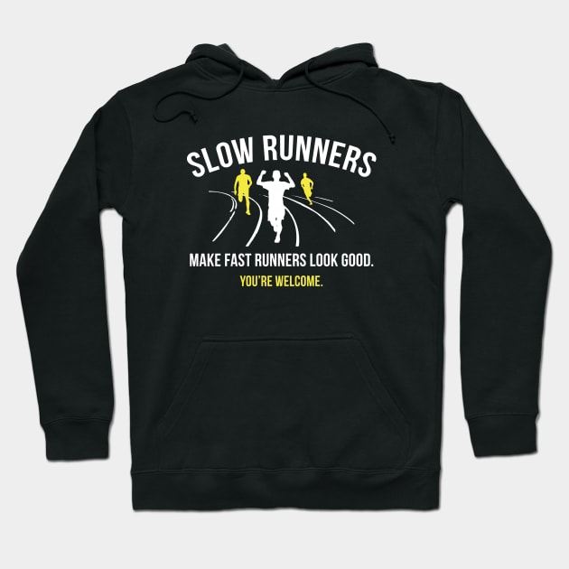 Slow Runners Hoodie by AmazingVision